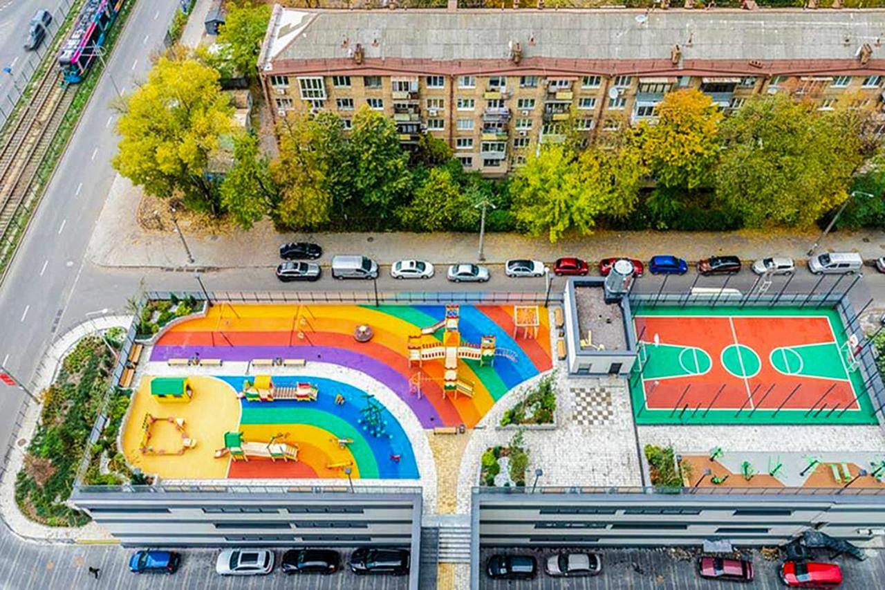 Victory-21 Luxury Apartment Center Kiev Luaran gambar